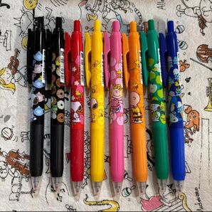 sarasa サラサ 香り付き 匂い付き ボールペン スヌーピー チョコレート 紅茶 いちご レモン ピーチ オレンジ 青林檎