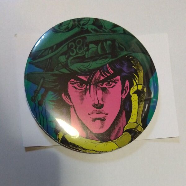 ジョジョの奇妙な冒険 缶バッジ ジョセフ ジョジョ