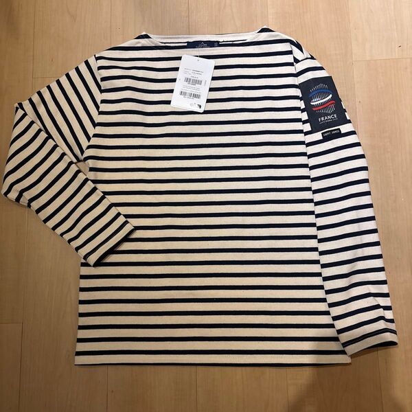 新品タグ付 SAINT JAMES 大阪関西万博限定 T1サイズ フランス館 バスクシャツ カットソー 長袖 Tシャツ ロンT
