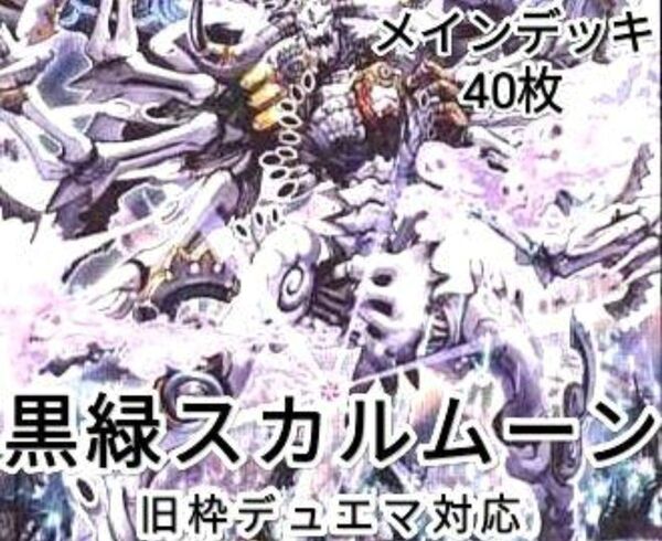 早い者勝ち! 大人気! 人気急上昇! デュエルマスターズ デュエマ 旧枠デュエマ対応 自然闇 スカルムーン デッキ
