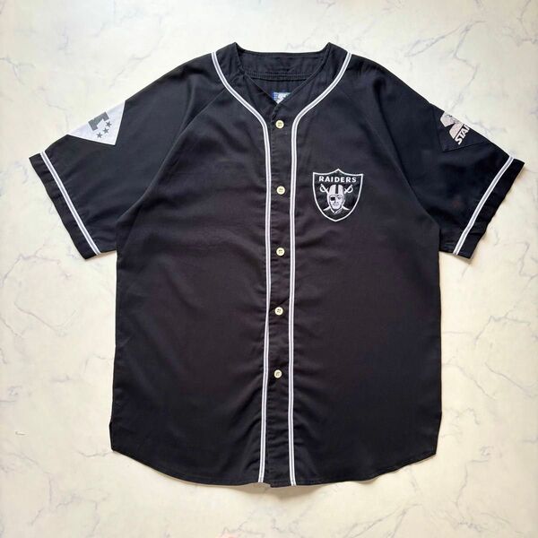 STARTER RAIDERS レイダース ベースボールシャツ
