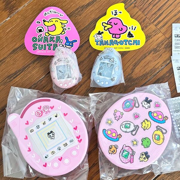 たまごっち ヘアコームコレクション シャカシャカチャーム てんしっち シール