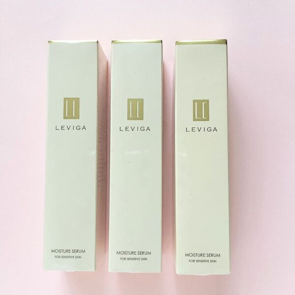 【定価8778円×3個】LEVIGA/レヴィーガ モイスチュアセラム(40ml)【敏感肌用保湿美容液】