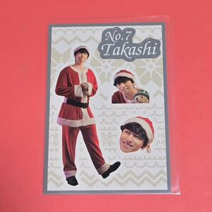 タカシ クリスマス ステッカー