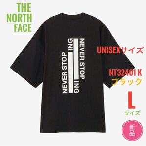 新品☆ノースフェイス ネバーストップアイエヌジーティー Tシャツ メンズ L ブラック