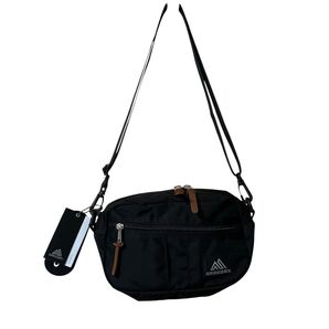 美品 GREGORY ショルダーバッグ ポッシブルポーチ ブラック GREGORY ブラック ショルダーバッグ グレゴリー