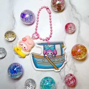 マイメロ キーホルダー ハンドメイド