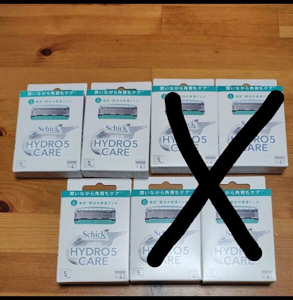 Schick HYDRO5 CARE 替刃 5枚刃 4個入り×3【新品未使用未開封】
