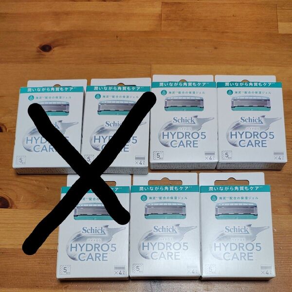 Schick HYDRO5 CARE 替刃 5枚刃 4個入り×4【新品未使用未開封】