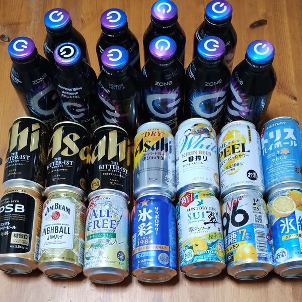 エナジードリンクモンスター10本 アルコール飲料14本 まとめ売り