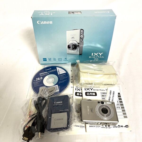 【付属品多数】キャノン Canon イクシー IXY DIGITAL 70 PC1193 コンパクトデジタルカメラ デジカメ