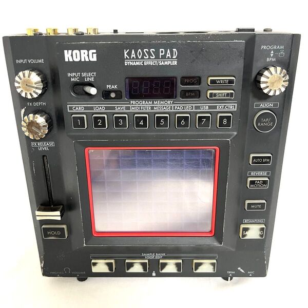 【送料込み】 KORG KAOSS PAD KP3 コルグ カオスパッド エフェクター サンプラー