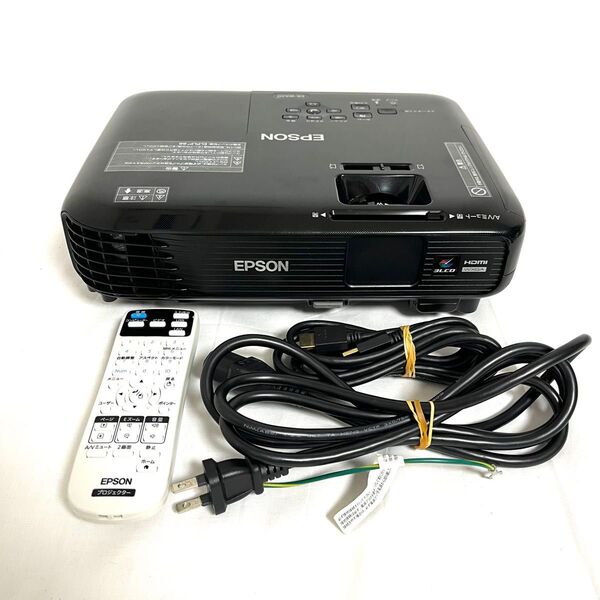 【使用時間少】EPSON ビジネスプロジェクター EB-W420 エプソン リモコン付き