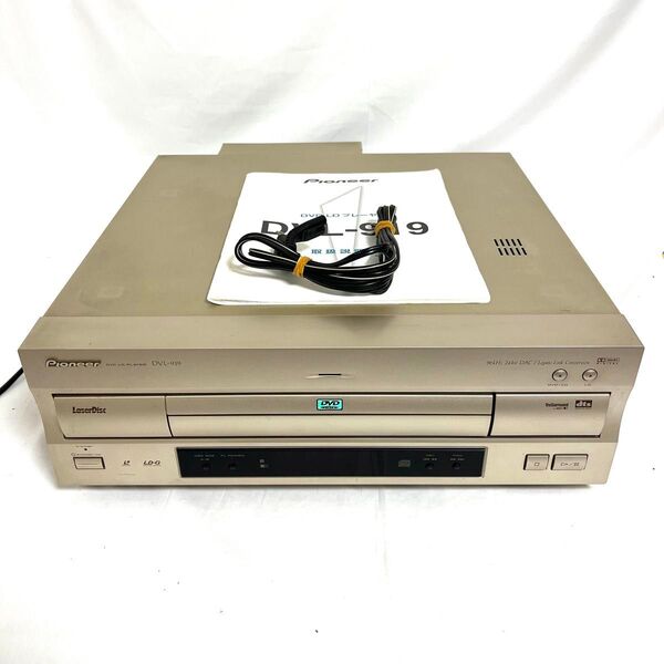 【取説付き】Pioneer LDプレーヤー DVL-919 DVD LD CD PLAIER パイオニア