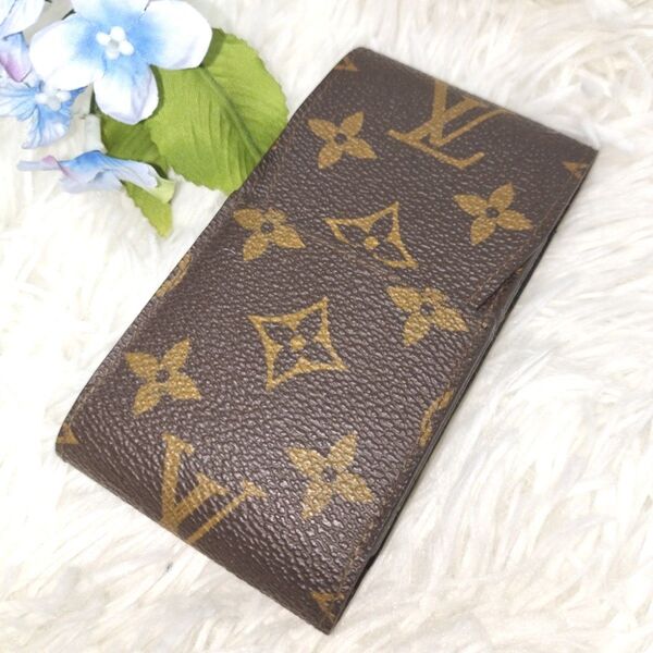 Louis Vuitton エテュイ シガレット モノグラム シガレットケース 煙草ケース 小物入れ