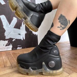 【SWEAR】 Air Rev. Xtra 厚底 ハイカットスニーカー ストレッチブーツ アンクルブーツ レザーブーツ