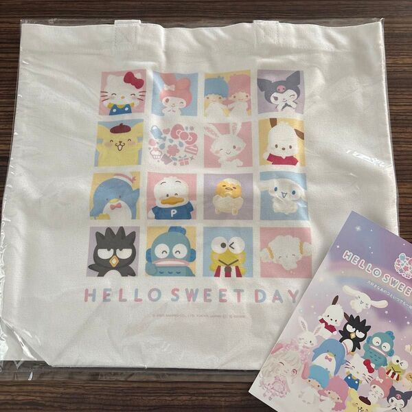 サンリオフェス2025 ハロスイ 非売品トートバッグ 500円オフ ハローキティ マイメロディ クロミ シナモロール