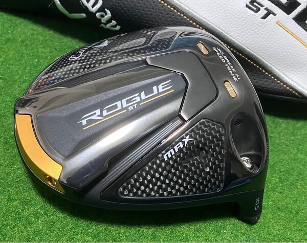 【美品】ROGUE ST MAX ドライバー 10.5° ヘッド カバー付 ローグ Callaway キャロウェイ 2022年製