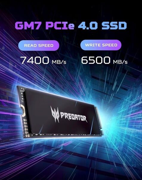 Acer Predator SSD 2TB PCIe Gen4x4