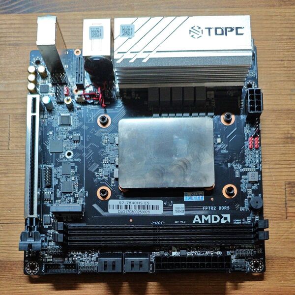 TOPC(TOPTON) Ryzen 7 7840HS ES品 ITX マザーボード