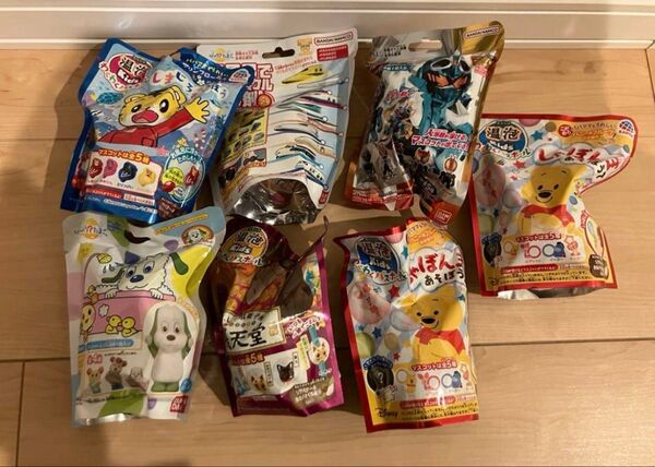 びっくらたまご ワンワンとうーたん しまじろう 新幹線 入浴剤セット