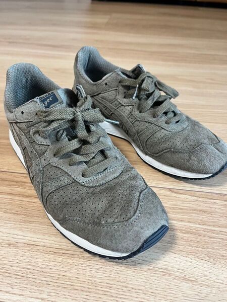 Onitsuka Tiger ally カーキ 27cm オニツカタイガー スニーカー アライアンス アリー newbalance