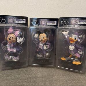Disney100周年 フィギュア 3体セット ミッキー ドナルド ミニー 一番くじ
