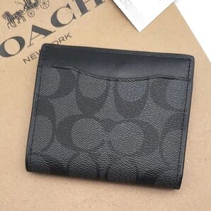 新品 COACH カードウォレット 財布 シグネチャー