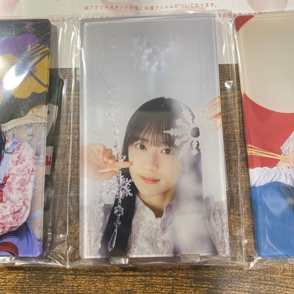 櫻坂46 村井優 サクコレコンプリート特典 アクリルスタンドSNOWFLAKE