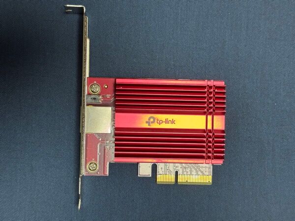 【ジャンク品・部品取り用・動作不可】TP-Link TX401 10Gbps LANカード