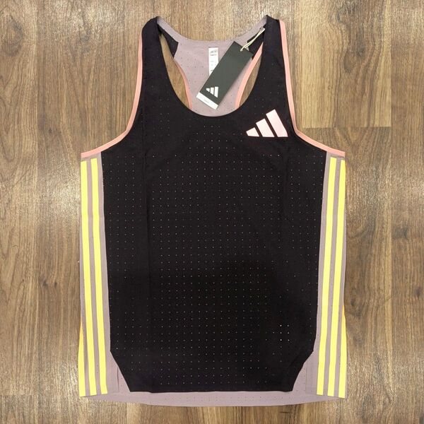 ■新品 adidas ADIZERO Pro Elite Promo シングレット 2XS ランニング アディダス■
