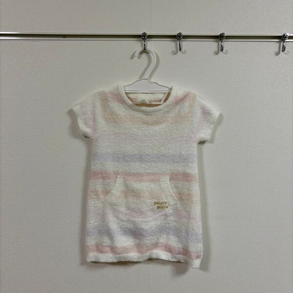 gelato pique ボーダー ワンピース XXS 夏服 ジェラートピケ 100cm