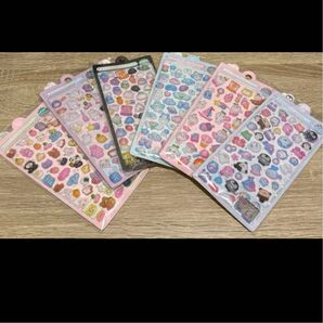 BONBON DROPシールセット6枚 ボンボンドロップシール ぷくぷく 立体