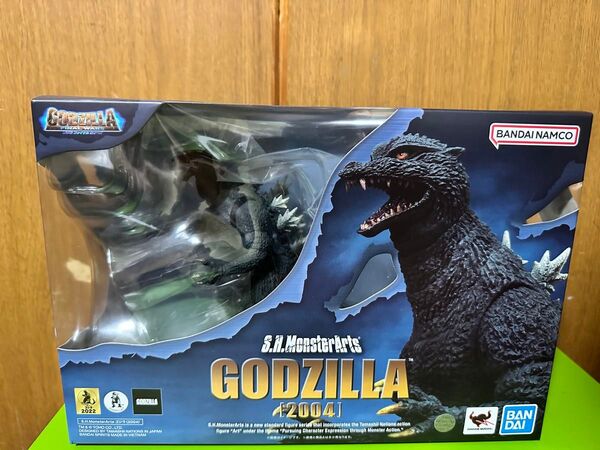 ゴジラ 2004 S.H.MonsterArts GODZILLA フィギュア モンスターアーツ 新品未開封品