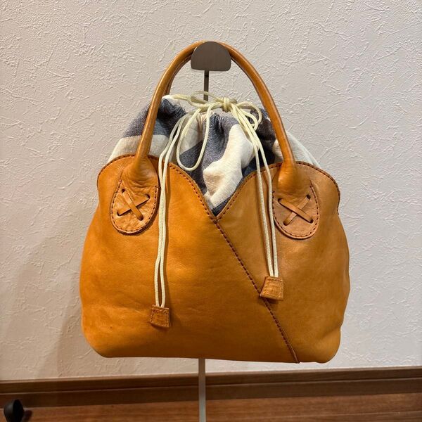 【美品】fes フェス 帆布キャンパス×レザー トートバッグ ハンドバッグ