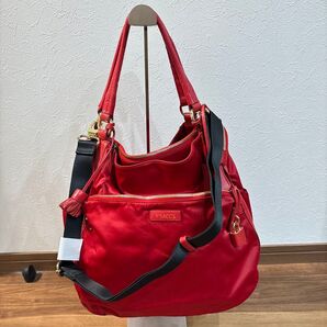 【極美品】Y’saccs イザック ヨウジヤマモト 2way ショルダーバッグ