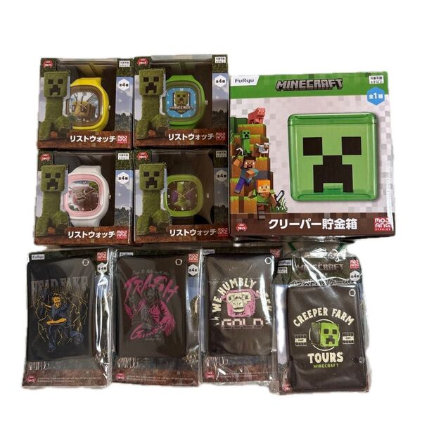 マインクラフト GIGO限定景品 貯金箱