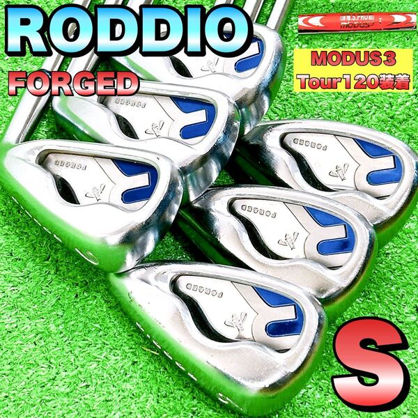 RODDIO FORGED ロッディオ フォージド メンズアイアンセット ゴルフクラブ フレックスS N.S.PRO MODUS3