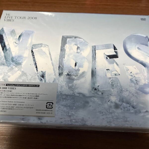 V6 LIVE TOUR 2008 VIBES初回生産限定 (ジャケットA) DVD