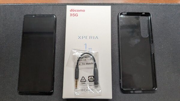 【程度良・実働・ネットワーク制限なし】Xperia 1 ii ドコモ版 本体 SO-51A SOG01 ブラック