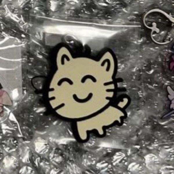 なるせねこ nqrse ラバーキーホルダー
