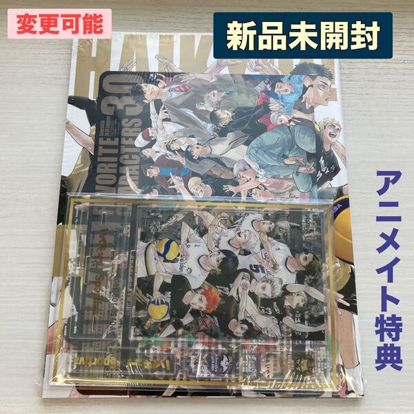 新品 未開封 ハイキュー Sportiva スポルティーバ 付録 アクリルスタンド ブック アニメイト 特典 ビジュアルボード