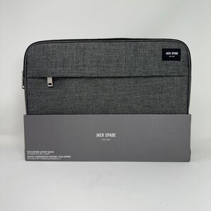 JACK SPADE Laptop Sleeve Tech Oxford Gray 未使用 MacBook Air&Pro 対応