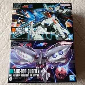 【未組立2セット】HGUC MSZ-010 ZZガンダム & AMX-004 キュベレイ 機動戦士Zガンダム