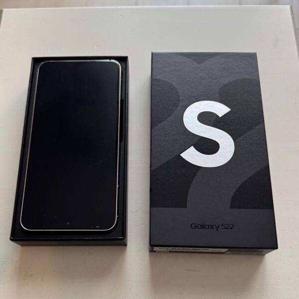【美品】Galaxy S22 SCG13 ファントムホワイト 256GB SIMフリー au版