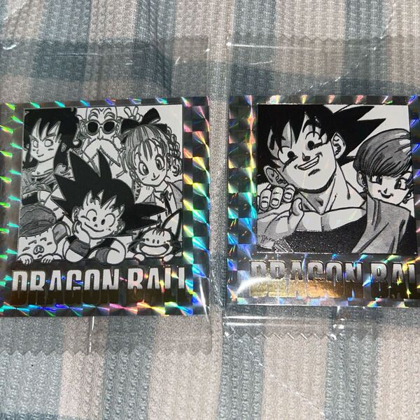 ドラゴンボール 40周年記念ウエハースシールカ 一巻、四十二巻2枚セット 未使用