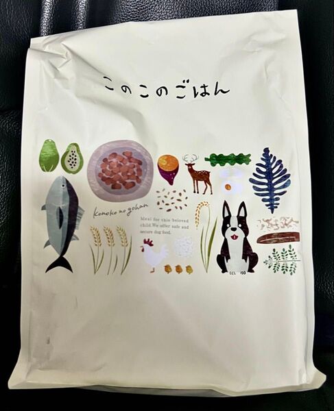 このこのごはん ドッグフード コノコトトモニ 1Kg 1袋 未開封