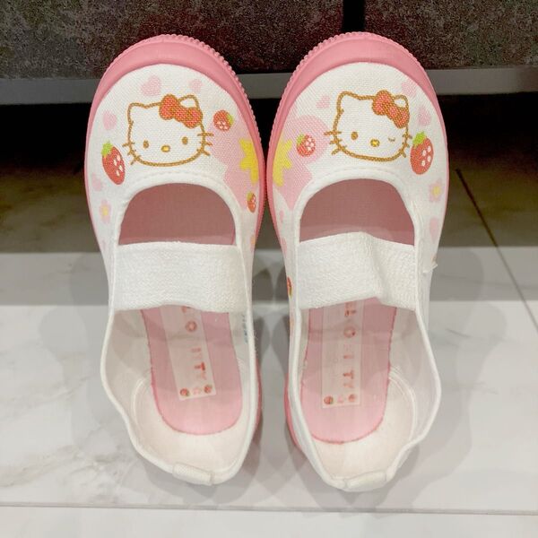 【15.0】キティちゃん://上履き 上靴