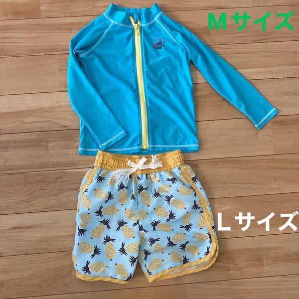ラッシュガード 水着 長袖 スイムウェア 長袖ラッシュ 子供 子供用ラッシュガード 100センチ 110センチ 120センチ