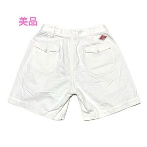 DANTON ダントン ショートパンツ 美品 JD-2376 ホワイト 白 36 ハーフパンツ 春夏